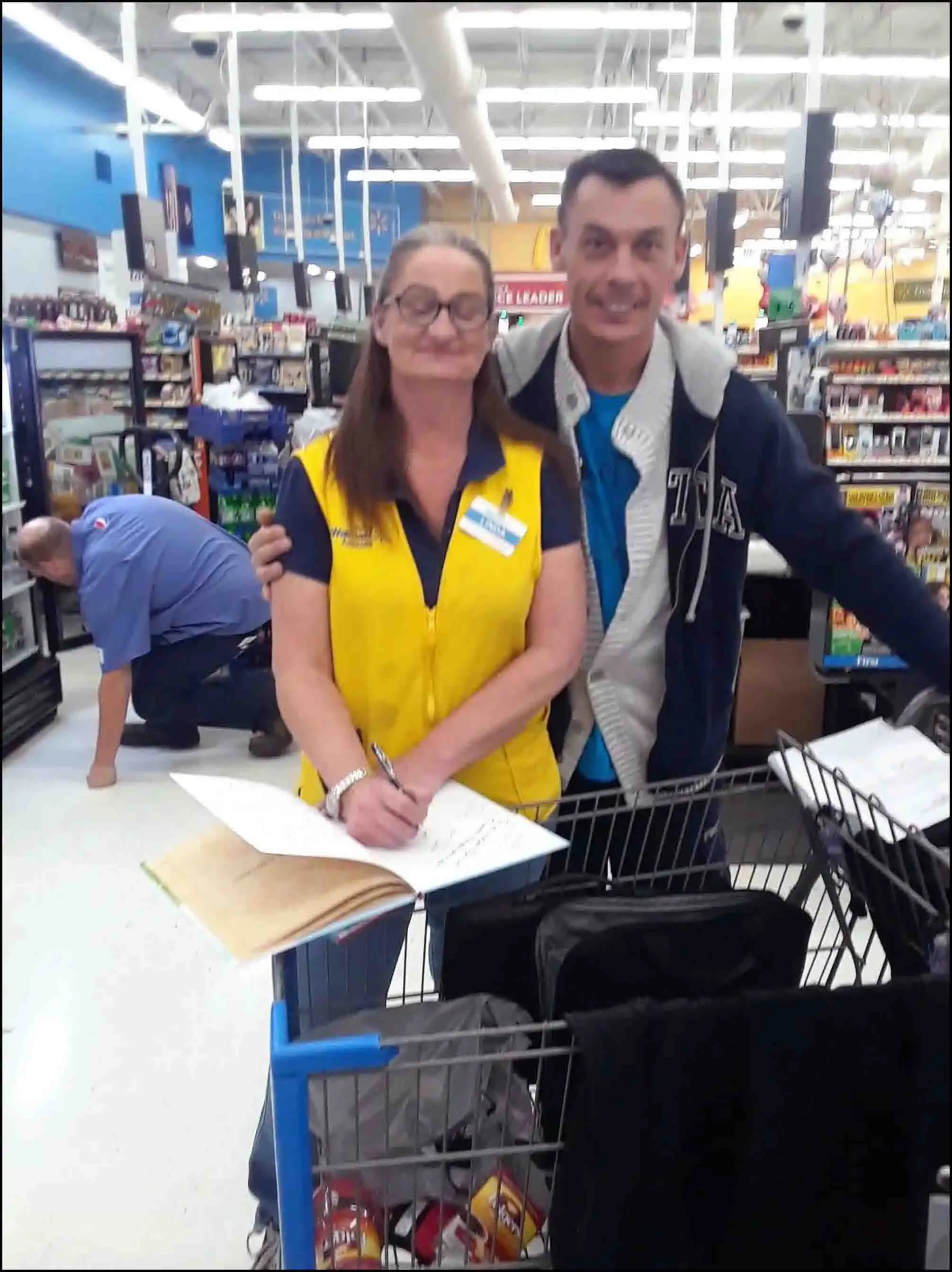 Giving out the kindness, CEO Little Danny's Books David Haave shares in Walmarts across the Nation -- David Haave
